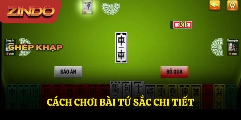 Cách chơi bài tứ sắc chi tiết dành cho người mới