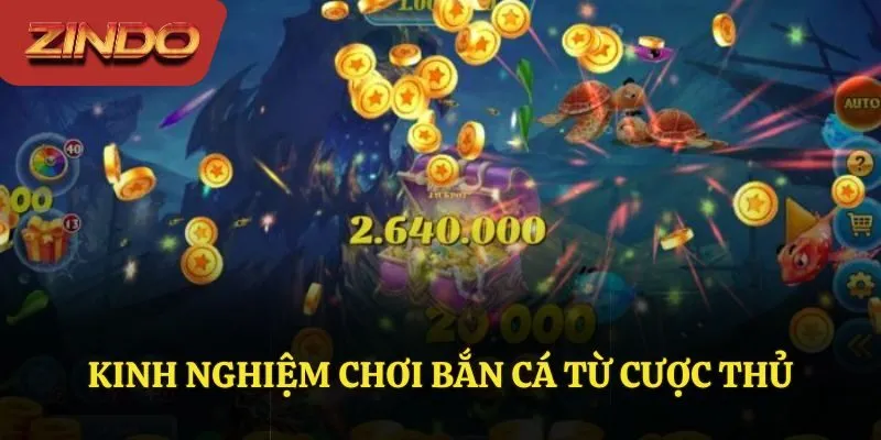 Kinh nghiệm chơi bắn cá từ anh em cược thủ lâu năm